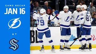 RECAP: Lightning @ Kraken 1/16/23 | BIG W!