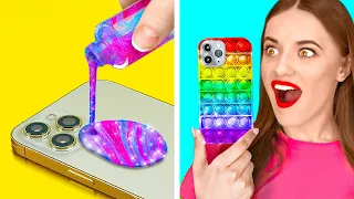 COOL DIY PHONE CRAFTS || Fun Crafts and Creative Ideas by 123 GO! LIVE