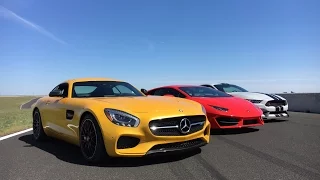2016 Mercedes-Benz AMG GT S On Track