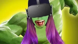 Becoming THE HULK in Virtual Reality! | MARVEL Powers United VR