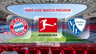 FC Bayern vs VfL Bochum | Bundesliga 22/23 | Matchday 20 | Post Live Match Preview | FIFA 22