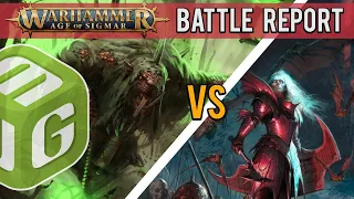 Skaven vs Soulblight Gravelords Age of Sigmar 3rd Edition Battle Report Ep 209