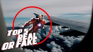 #5 Iron Man Caught on Camera in real life