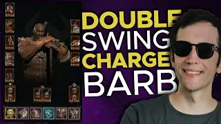 Diablo 4 - Fast AF Double Swing CHARGE BARB Build Guide (Season 3 Update)