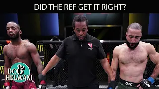 Did the ref get the Leon Edwards vs. Belal Muhammad ruling right? | ESPN MMA