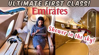 Emirates first class in 2023 | Our Complete Emirates A380 first class experience