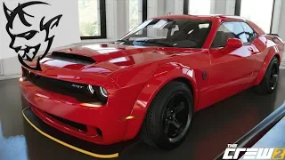 The Crew 2 - Dodge Demon - Customization, Top Speed, Review