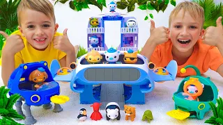 Nhiệm vụ cứu hộ động vật đồ chơi của Vlad và Niki Octonauts