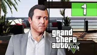 Grand Theft Auto 5 (V) Walkthrough Part 1 - The Heist - Let's Play Series / Playthrough