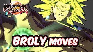 Dragon Ball FighterZ - Broly Moves/ Combos/ Dramatic [DLC1]