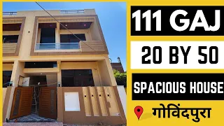 111 Gaj house 20 by 50 😍 #RB601 #rbhomesjaipur #propertyinjaipur