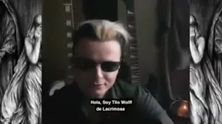 Tilo Wolff invita a sus fans de San Luis Potosí a su Testimonium Tour con Lacrimosa este 8/12/17