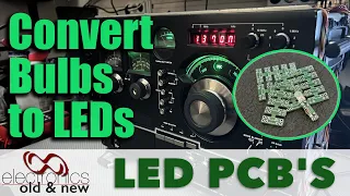 Convert Vintage Radio Dial Lamps to LED's using simple PCBs #pcbway#