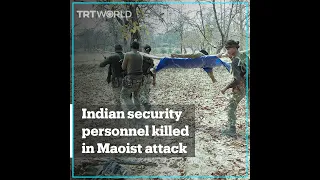 22 Indian security personnel killed in Maoist ambush