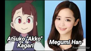 Comparación de voces de Atsuko "Akko" Kagari - Recopilación de voces + Sugerencia de voz latino