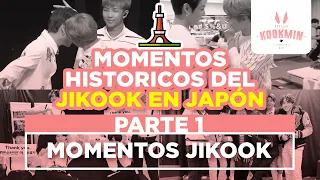 JIKOOK - MOMENTOS HISTORICOS EN JAPON PARTE 1 (Cecilia Kookmin)