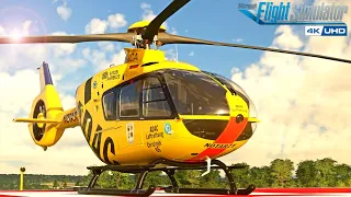 Airbus H135 Air Rescue Helicopter | MSFS (4K) | ADAC Rettungshubschrauber Christoph 65