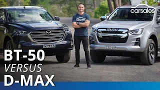 Isuzu D-MAX LS-U v Mazda BT-50 XTR Comparison Test @carsales.com.au