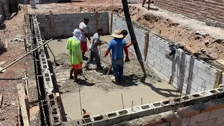 Concreto bombeable para alberca