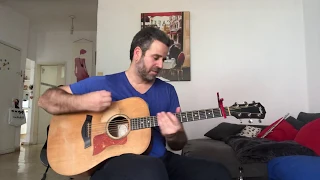 Easy (Lionel Richie/ The Commodores)- Acoustic Cover by Yoni (+Tutorial)