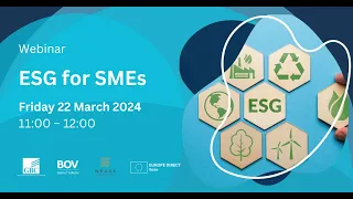 22-03-24 - Webinar 1 - ESG for SMEs