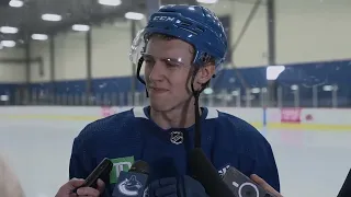 jonathan lekkerimaki with the media for development camp