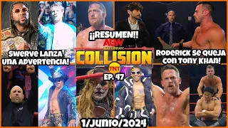 AEW Collision 1 Junio 2024 | RESUMEN Y RESULTADOS