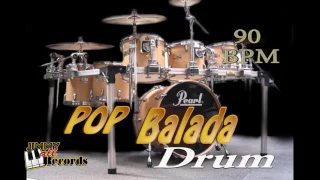 Pop Balada 90 bpm - Ritmo de Bateria - Drum rhythm in ballad