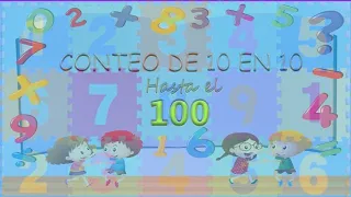 Números para niños | Aprender a contar de 10 en 10 hasta 100 - Reludic