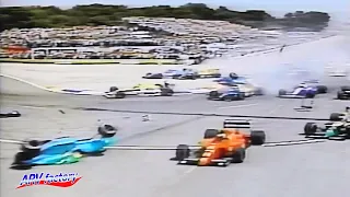 Mauricio Gugelmin Big Crash 1989 F1 France