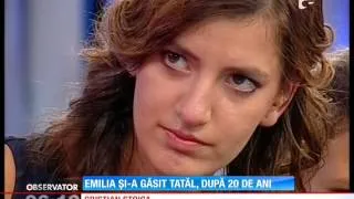 Tată şi fiică împreună, după 20 de ani