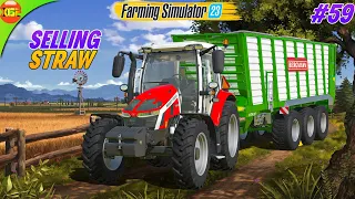 Collecting And Selling Straw | Farming Simulator 23 #59