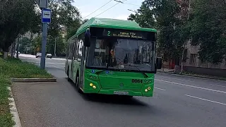Автобус 2 (Улица Маршала Жукова - Завод РТИ) | ЛиАЗ-5292.67 (CNG) | №0064 | Оренбург