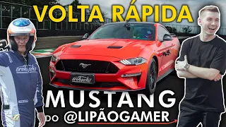 RUBINHO FRITA PNEU COM O MUSTANG DO @LipaoGamer ! | Volta Rápida especial de 12 MILHÕES DE INSCRITOS