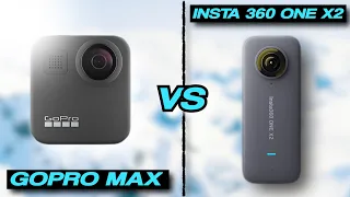 GOPRO MAX VS INSTA360 ONE X2 - WHICH ONES BETTER??
