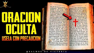 ORACION OCULTA de la BIBLIA que hace MILAGROS muy SECRETA