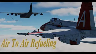 EASY Tutorial ! Air to Air Refueling/Tanker rejoin Procedure..