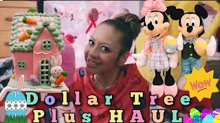 👑🐣🛒HUGE Dollar Tree Plus HAUL!!Dollar Tree Deals!! Dollar Tree Easter! Dollar Tree Valentine's Decor