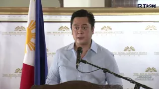 Official Announcement by Sec. Andanar on the Signing of the EO on FOI 7/24/2016