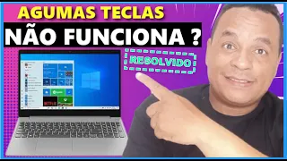 TECLADO NÃO FUNCIONA ALGUMAS TECLAS (RESOLVIDO)