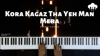 Kora Kagaz Tha Yeh Man Mera | Piano Cover | Kishore Kumar | Aakash Desai