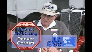 Denver Cornett Interview Uncut on the MG Cars Channel -