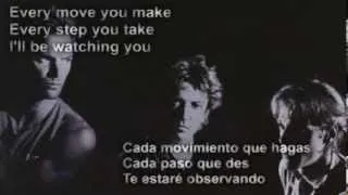 The Police - Every Breath You Take (subtitulada en español)