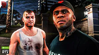 GTA V: 'Fresh Meat' Mission RTX™ 3090 Gameplay - Max Settings - Ray-Tracing Graphics MOD