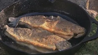 Pan Fried Whole Trout