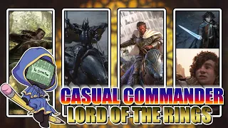 Legolas / Lord of the Nazgul / Aragorn / Frodo and Sam | EDH / Casual Commander