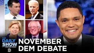 2020 November Democratic Debate in Atlanta | The Daily Show