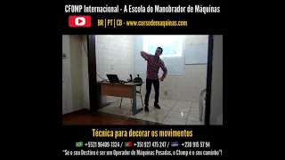 Como decorar os comandos da Escavadeira Hidráulica - CFOMP