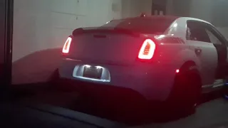 2016 Chrysler 300 3.6L v6 COLD START catless/resonator delete/muffler delete/straight🔧 5inch tips