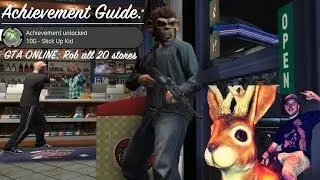 GTA Online - Achievement Guide: Stick Up Kid [BEST METHOD!]